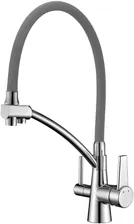 Смеситель Lemark Comfort LM3071C-Gray для кухни