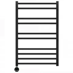 Полотенцесушитель электрический Lemark Bellario LM68810EBL П10 500x800 чёрный-0
