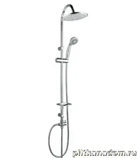 Lemark LM8801C Душевой гарнитур без смесителя c верхней душевой лейкой Тропический дождь 20, хром