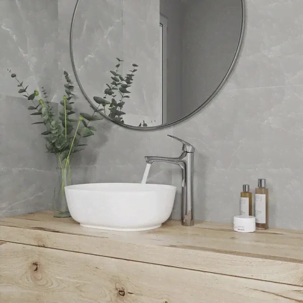 Смеситель Lemark Linara LM0409C для раковины, высокий, хром-1