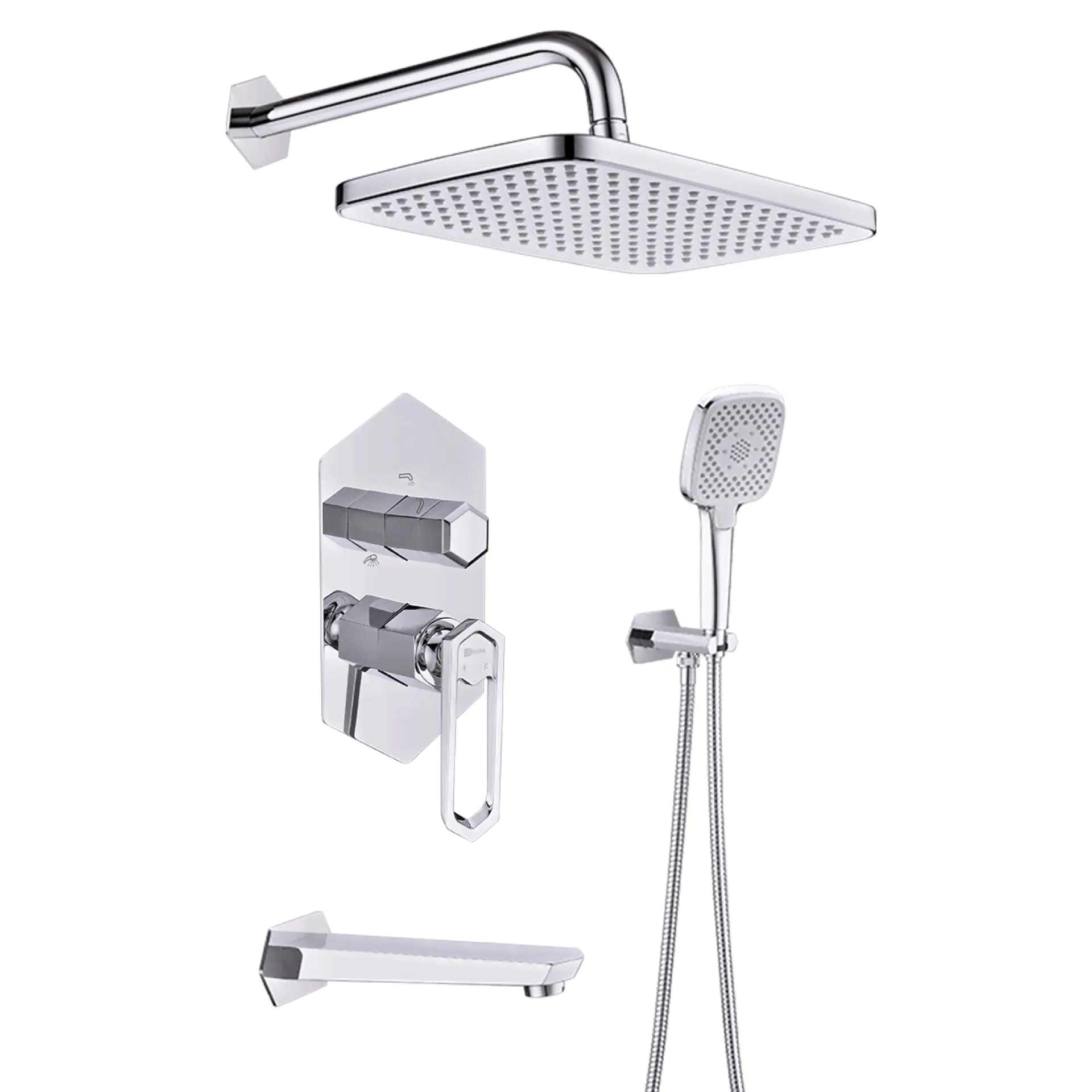 Душевой комплект Lemark Prizma LM3922C