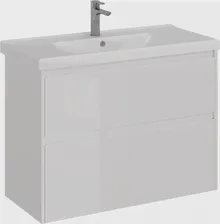 Тумба под раковину Lemark Combi 100 LM03C100T белый глянец