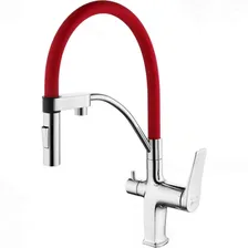 Смеситель для кухни LEMARK COMFORT LM3074C-Red
