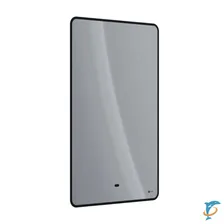 Зеркало Lemark MIOBLACK 50х80см с интерьерной подсветкой, с подогревом
