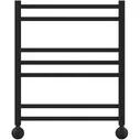 Полотенцесушитель водяной Lemark Bellario П7 500x600 LM68607BL черный