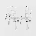 Смеситель для раковины Lemark Partner LM6556C монолитный