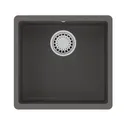 Кухонная мойка Lemark SINARA 440-U 9910071, серый шёлк