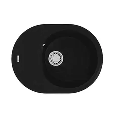 Кухонная мойка Lemark Lacha 620 62 см антрацит, 9910049