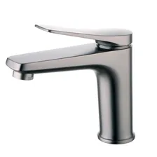 Lemark Bronx Смеситель для раковины графит LM3706GM