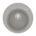 Кухонная мойка 50см серая Lemark Sula 500