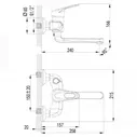 Смеситель универсальный Lemark Luna LM4114C