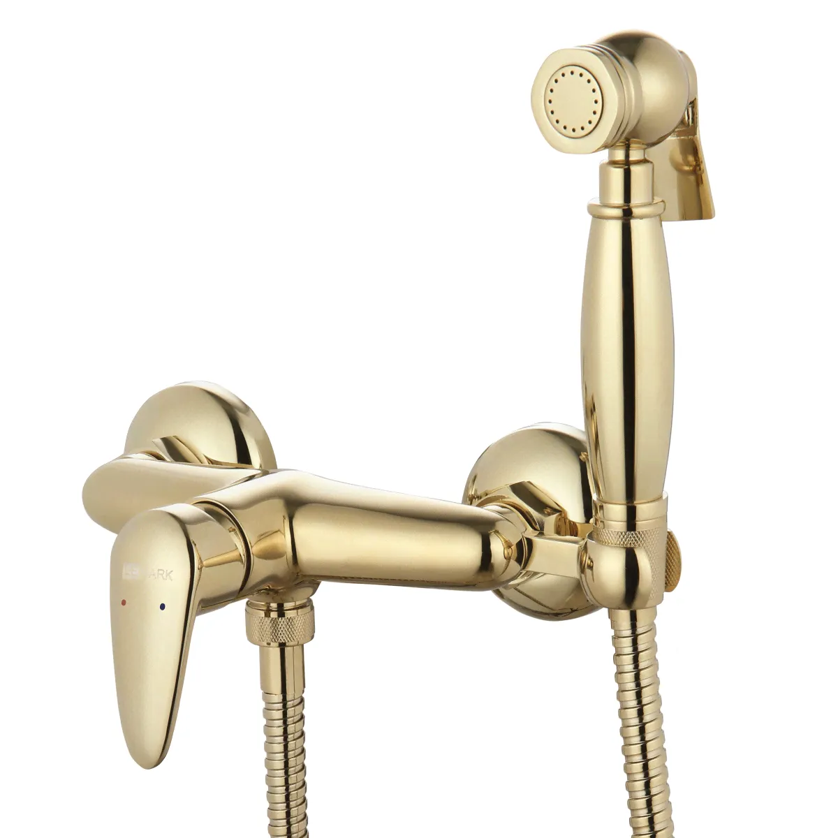 Смеситель гигиенический душ Lemark Pramen (LM3318G)-3