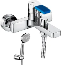 Смеситель Lemark Aura LM0614C для ванны с душем, однорычажный, хром