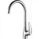 Смеситель LEMARK LINARA для кухни с высоким поворотным изливом, грей LM0405PGR