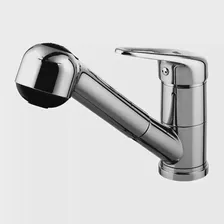 LEMARK Luna LM4150C <br> Смеситель для кухни однорычажный с поворотным вытяжным изливом