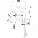 Смеситель LEMARK PARTNER для раковины LM6556C