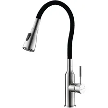 Смеситель Lemark Expert LM5082S-Black Для кухни Хром матовый Черный