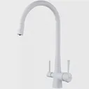Смеситель Lemark Comfort LM3075W Для кухни Белый матовый