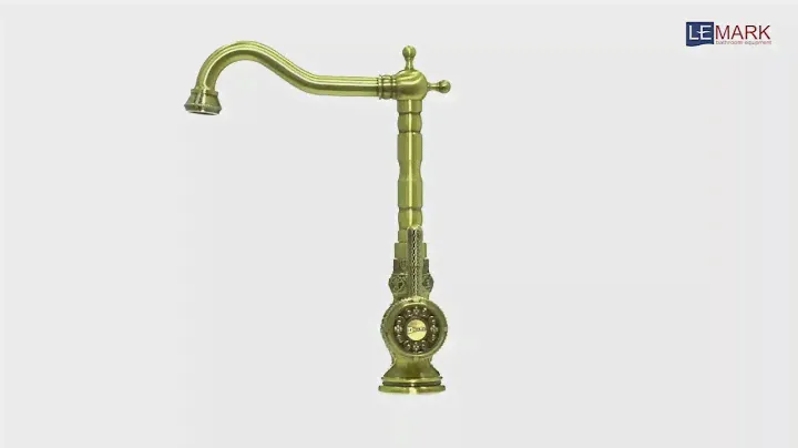Смеситель для кухни Lemark Jasmine LM6645B Бронза