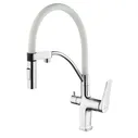 Смеситель Lemark Comfort White для кухни с подключением к фильтру с питьевой водой LM3074C-White