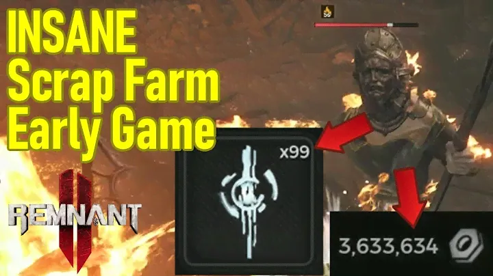 Remnant 2 scrap farm early game, insane xp farm at Lemark District Losomn
