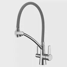 Смеситель Lemark Comfort LM3071C-Gray хром/серый
